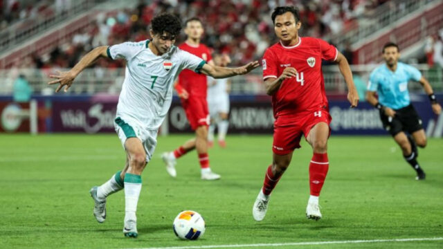 Indonesia vs Irak 2 Mei 2024