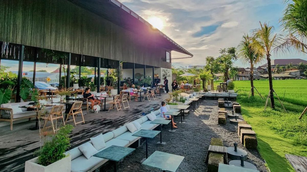 Review Umane Café, Tempat Wisata Kuliner di Bali yang Hits dengan View Sawah